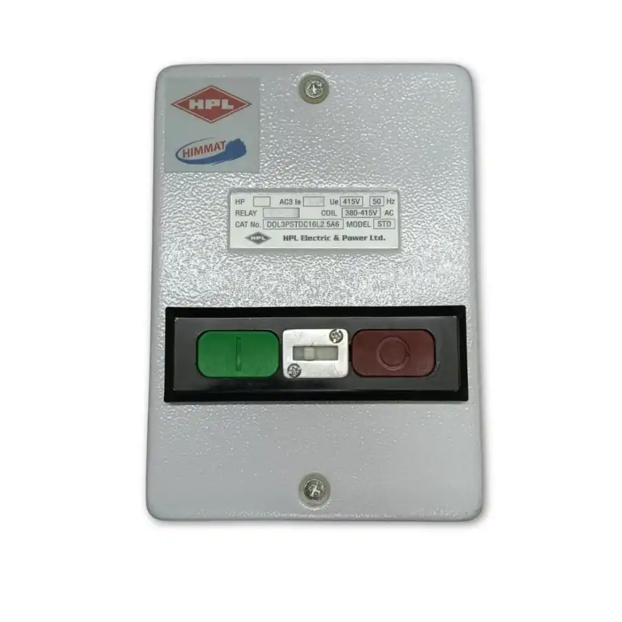 HPL_16A_7.5HP_Three_Phase_DOL_Starter